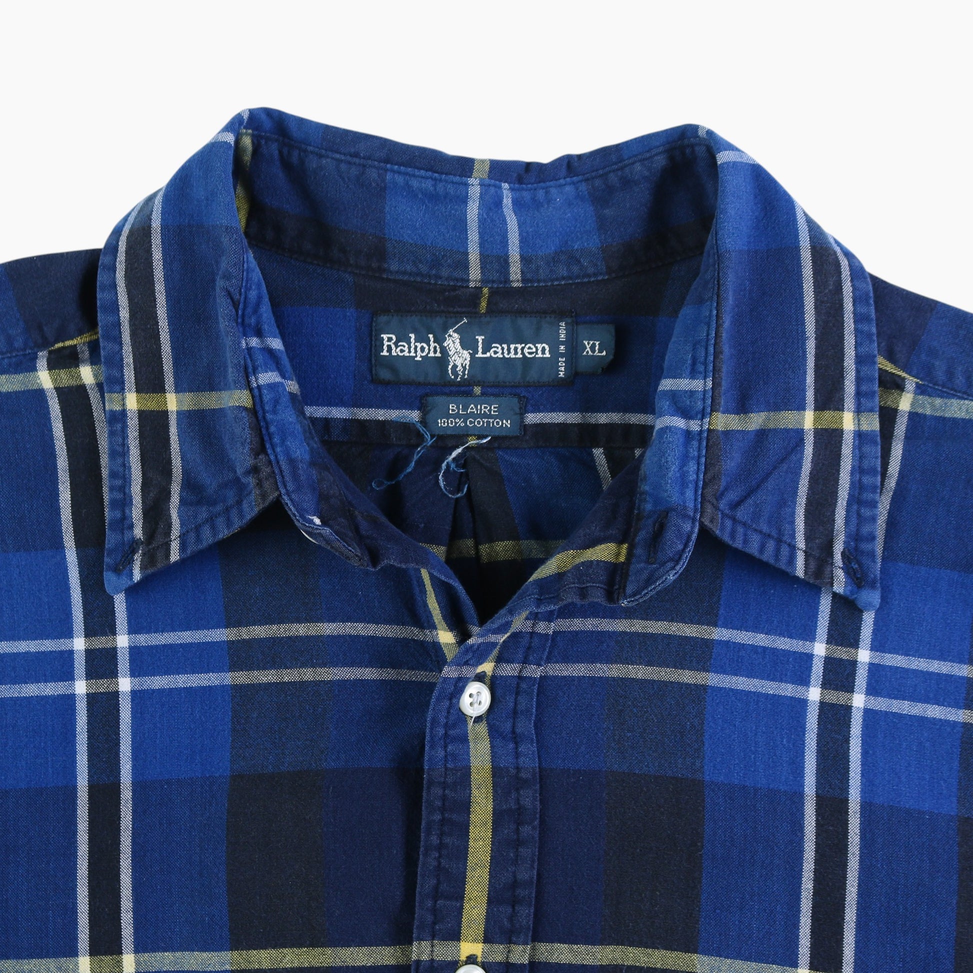Vintage Shirt - Blue Check