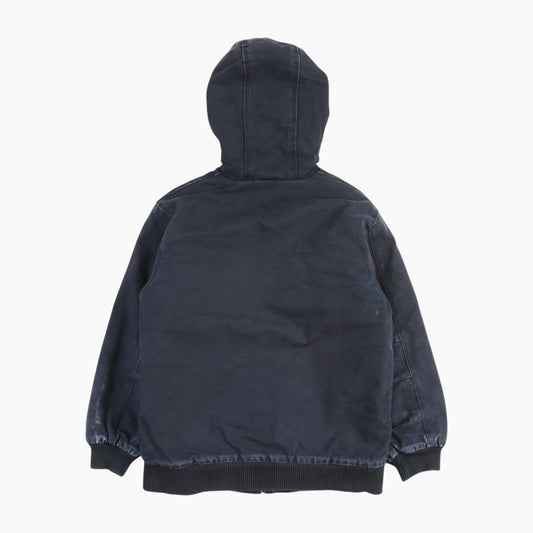 Hooded Active Jacket - Black