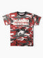 'Oklahoma Basketball' Red Camouflage T-Shirt