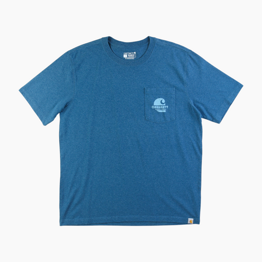 Pocket T-shirt - Blue