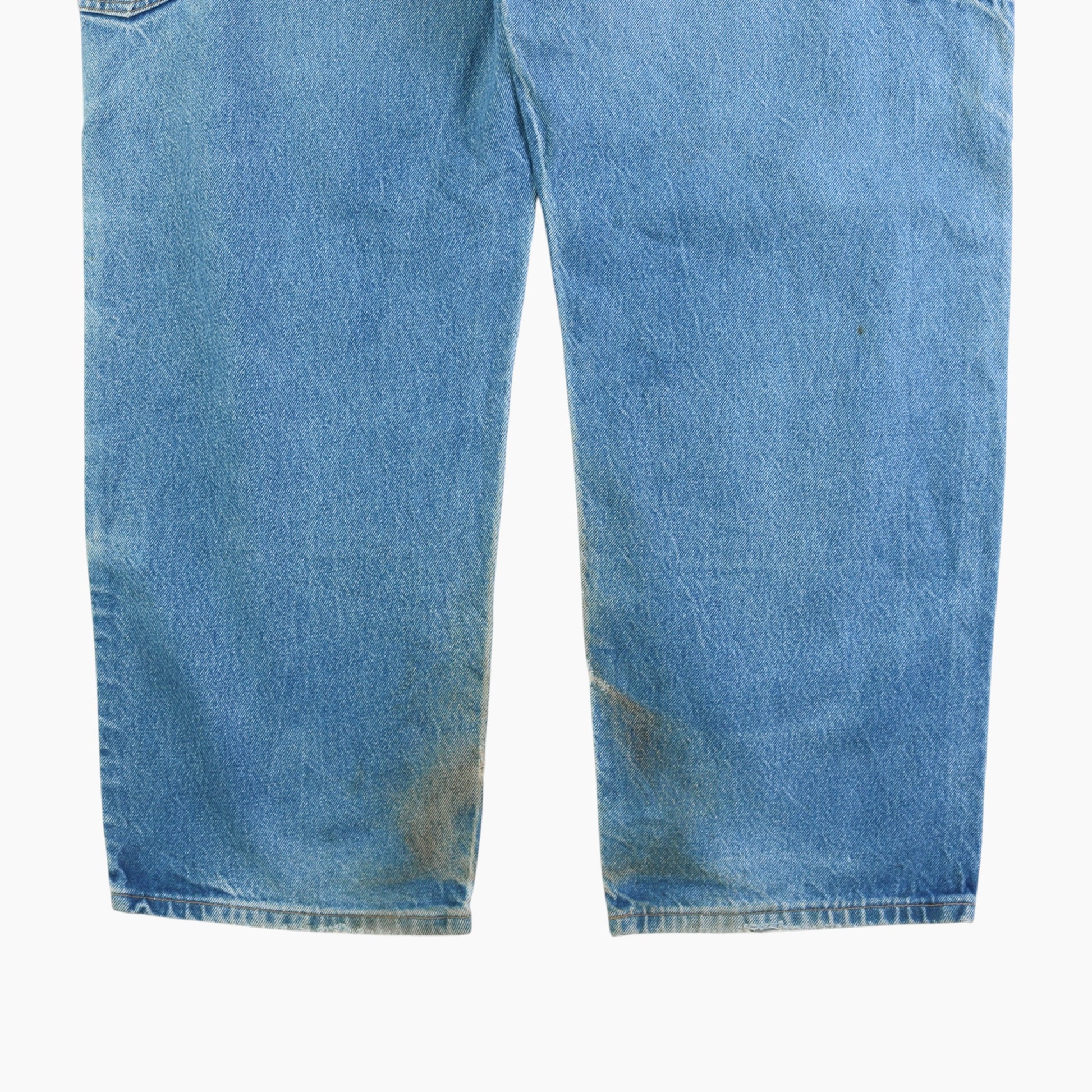 Vintage Double Knee Carpenter Pants - Denim - 44/30