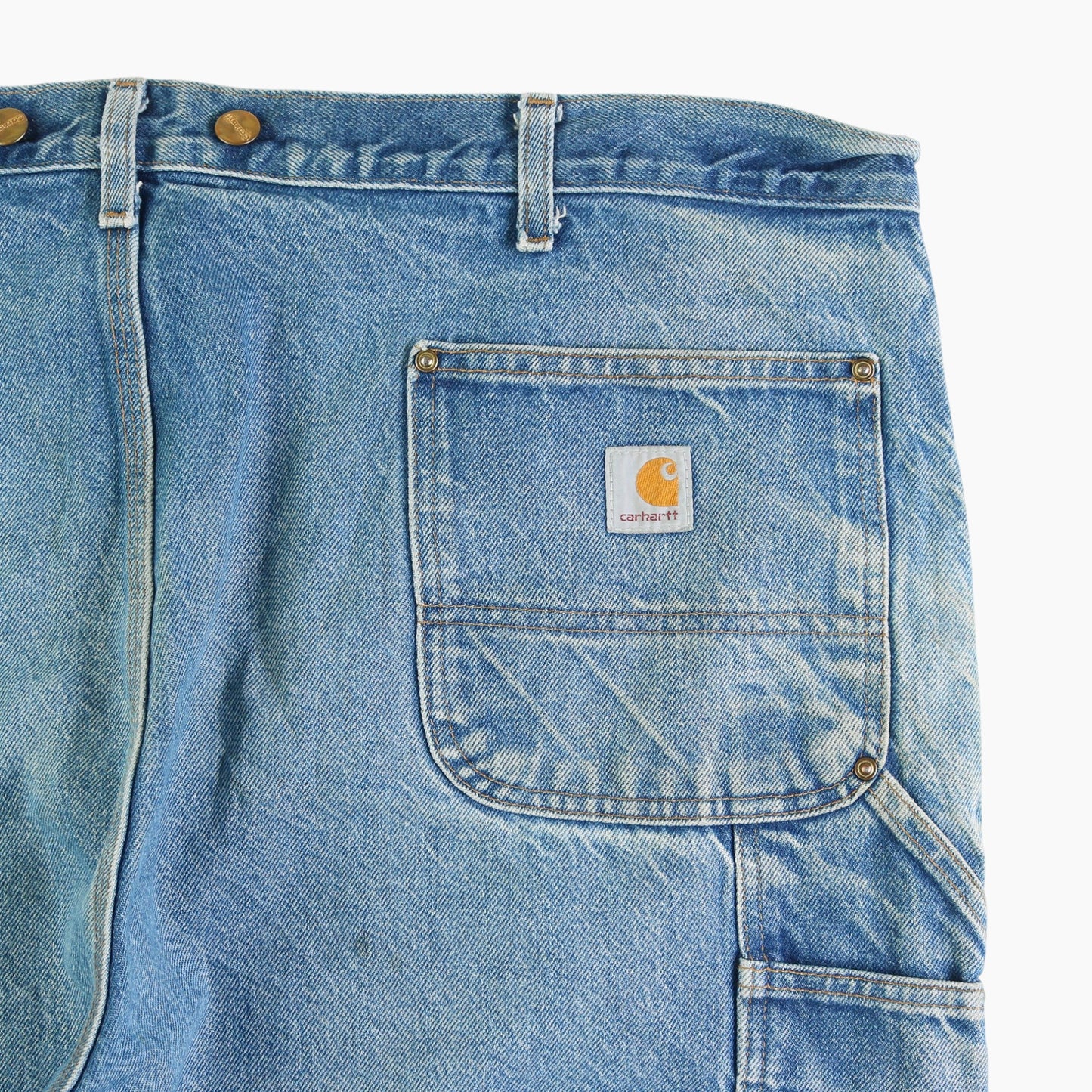 Vintage Double Knee Carpenter Pants - Denim - 44/30