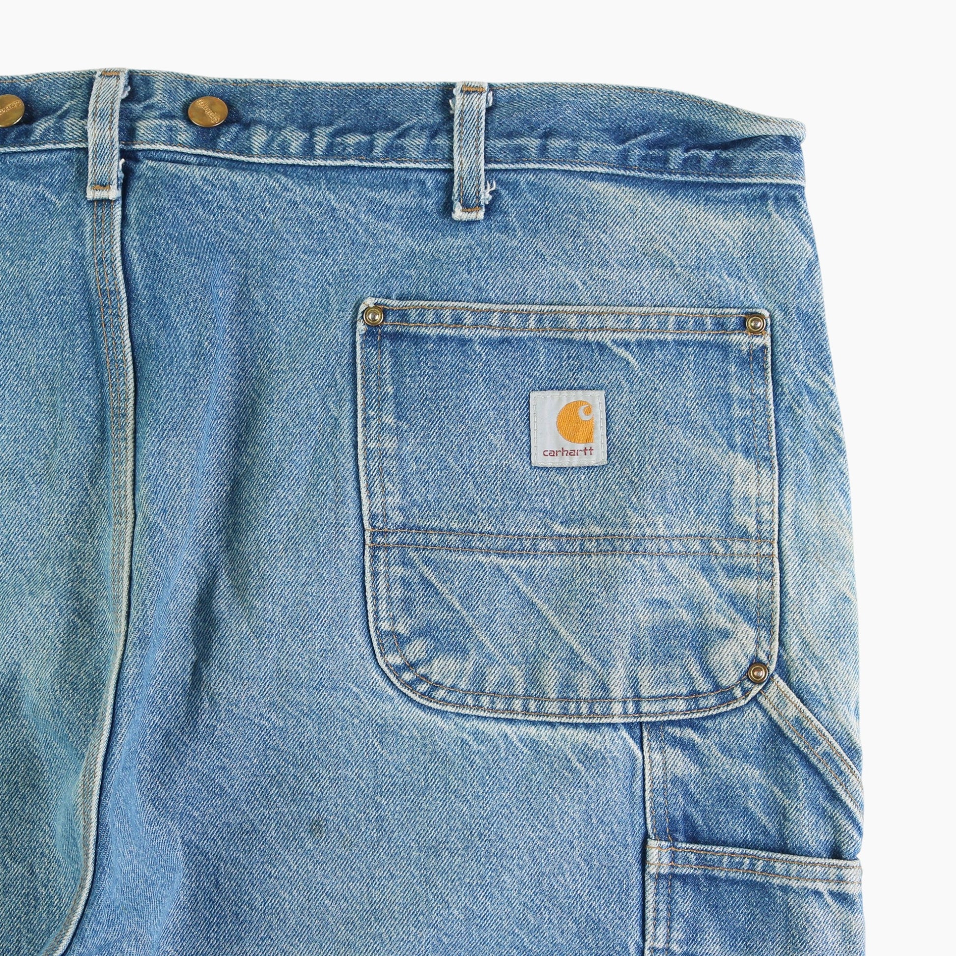 Vintage Double Knee Carpenter Pants - Denim - 44/30