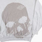 'Skull' Hooded Sweatshirt - Grey
