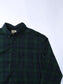 Vintage Flannel Shirt - Green Check