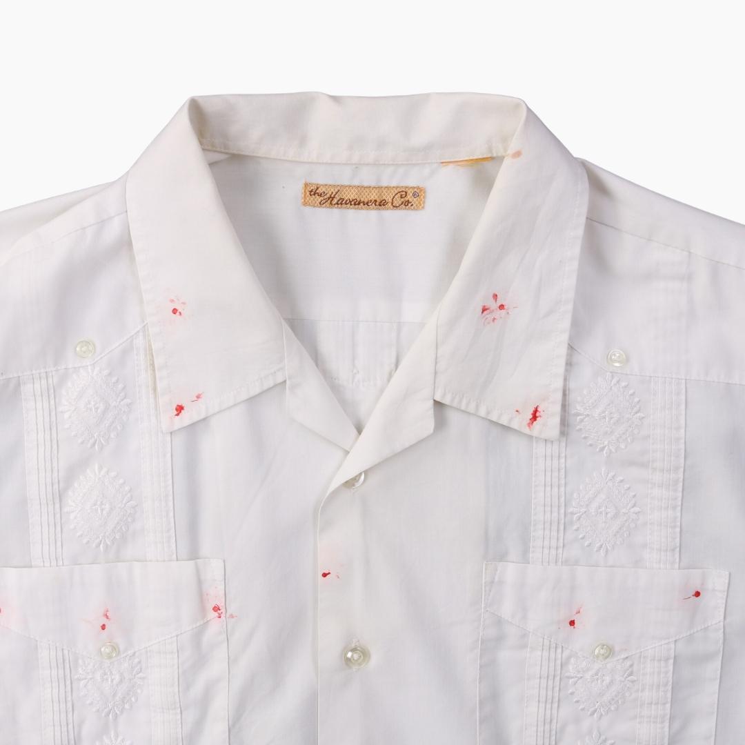 Vintage Cuban Guayabera Shirt - American Madness