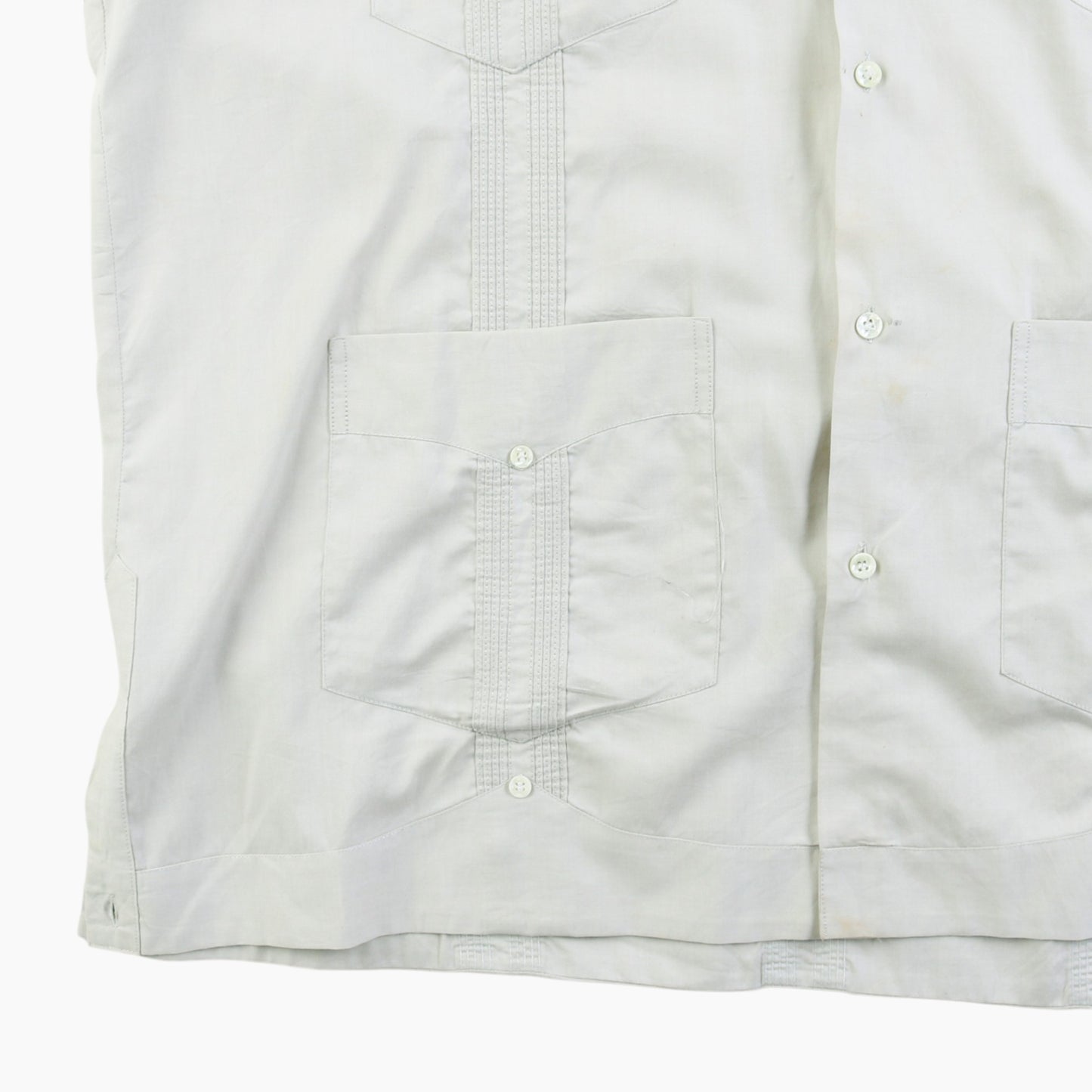 Vintage Cuban Guayabera Shirt