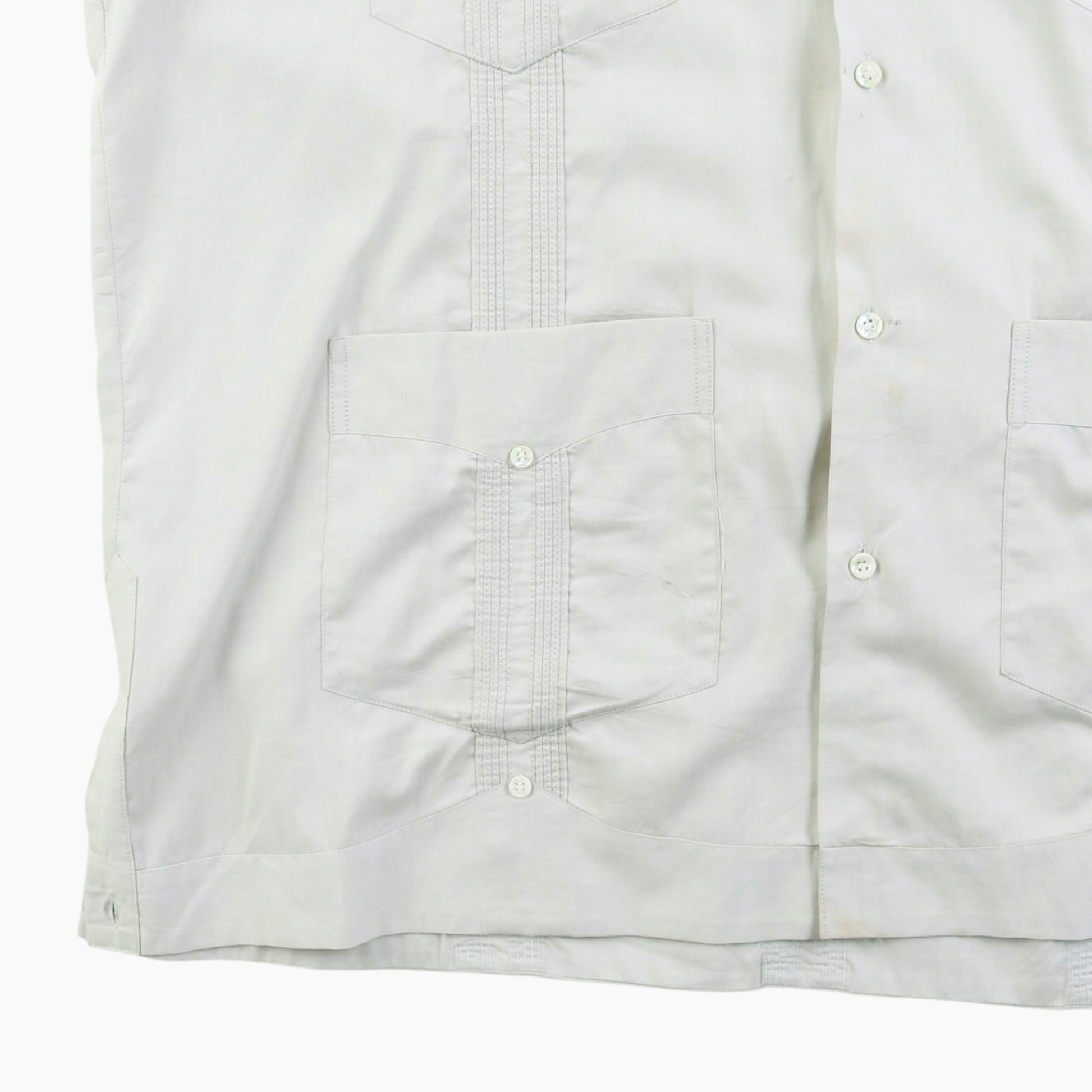 Vintage Cuban Guayabera Shirt