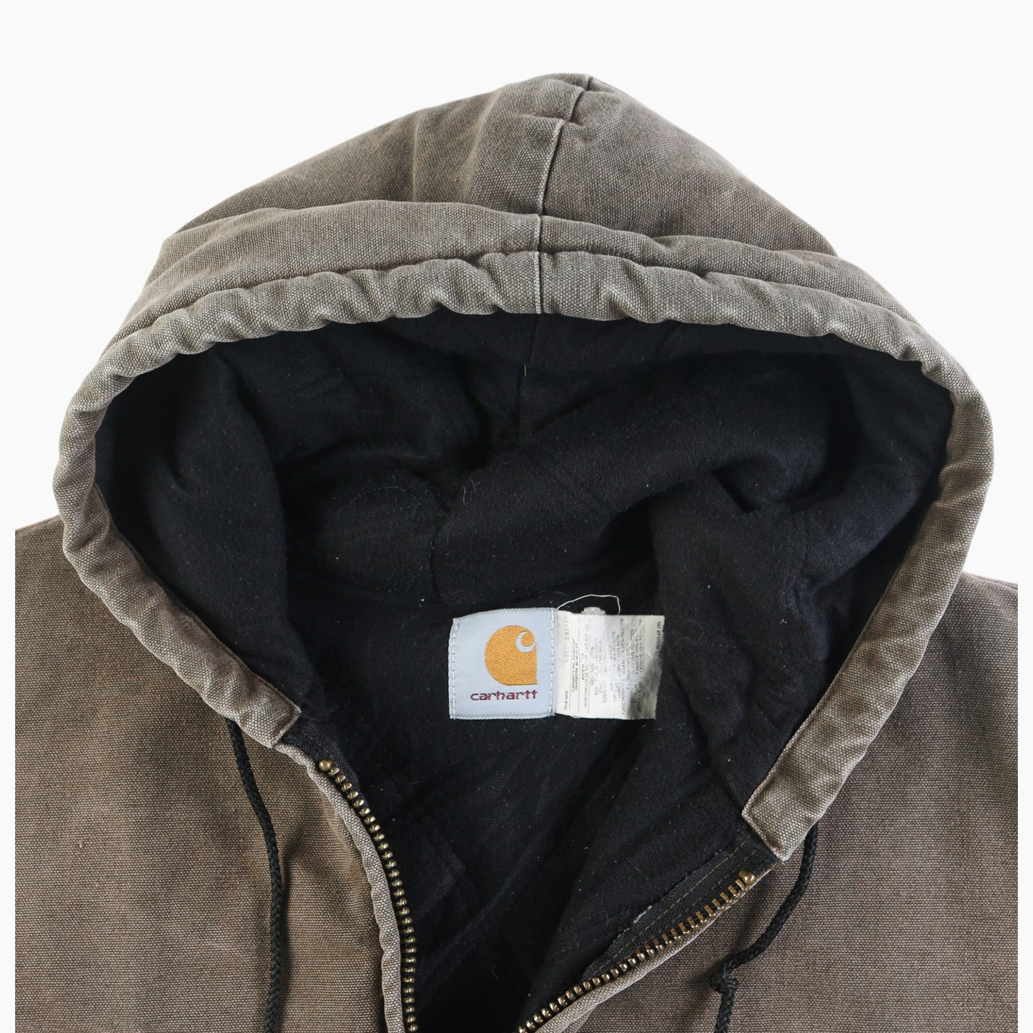 Hooded Active Jacket - Brown