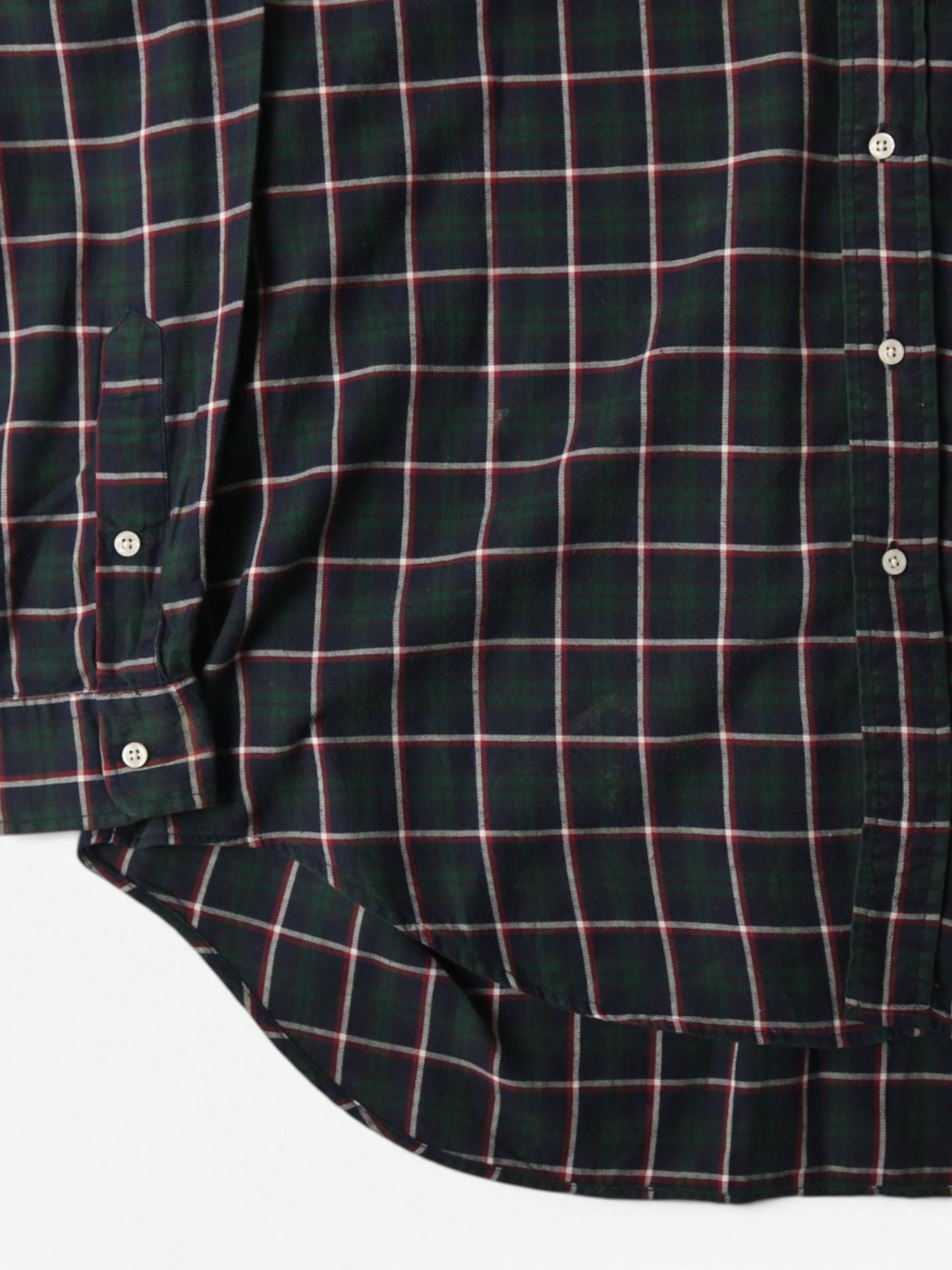 Vintage Shirt - Green Check