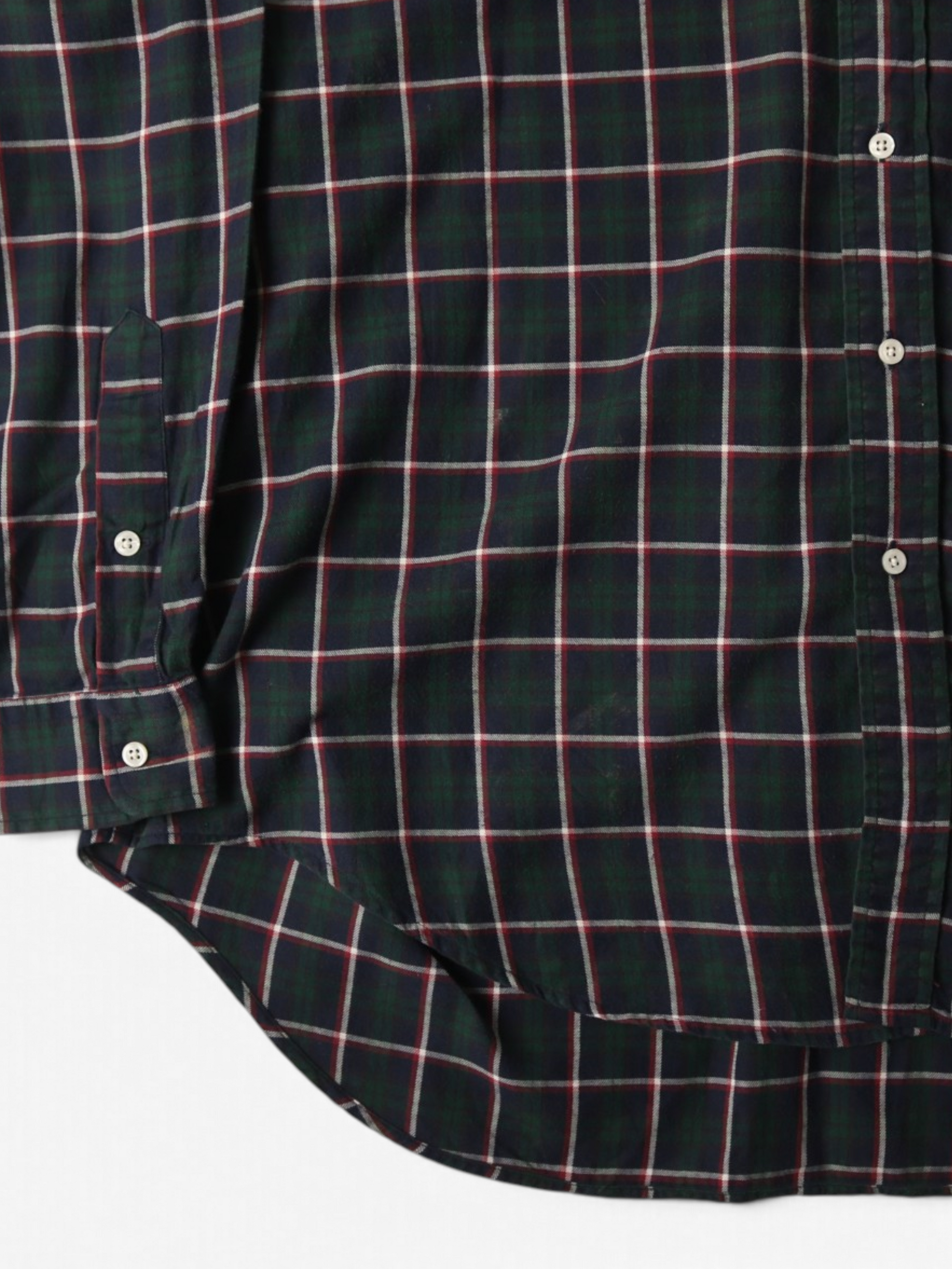 Vintage Shirt - Green Check