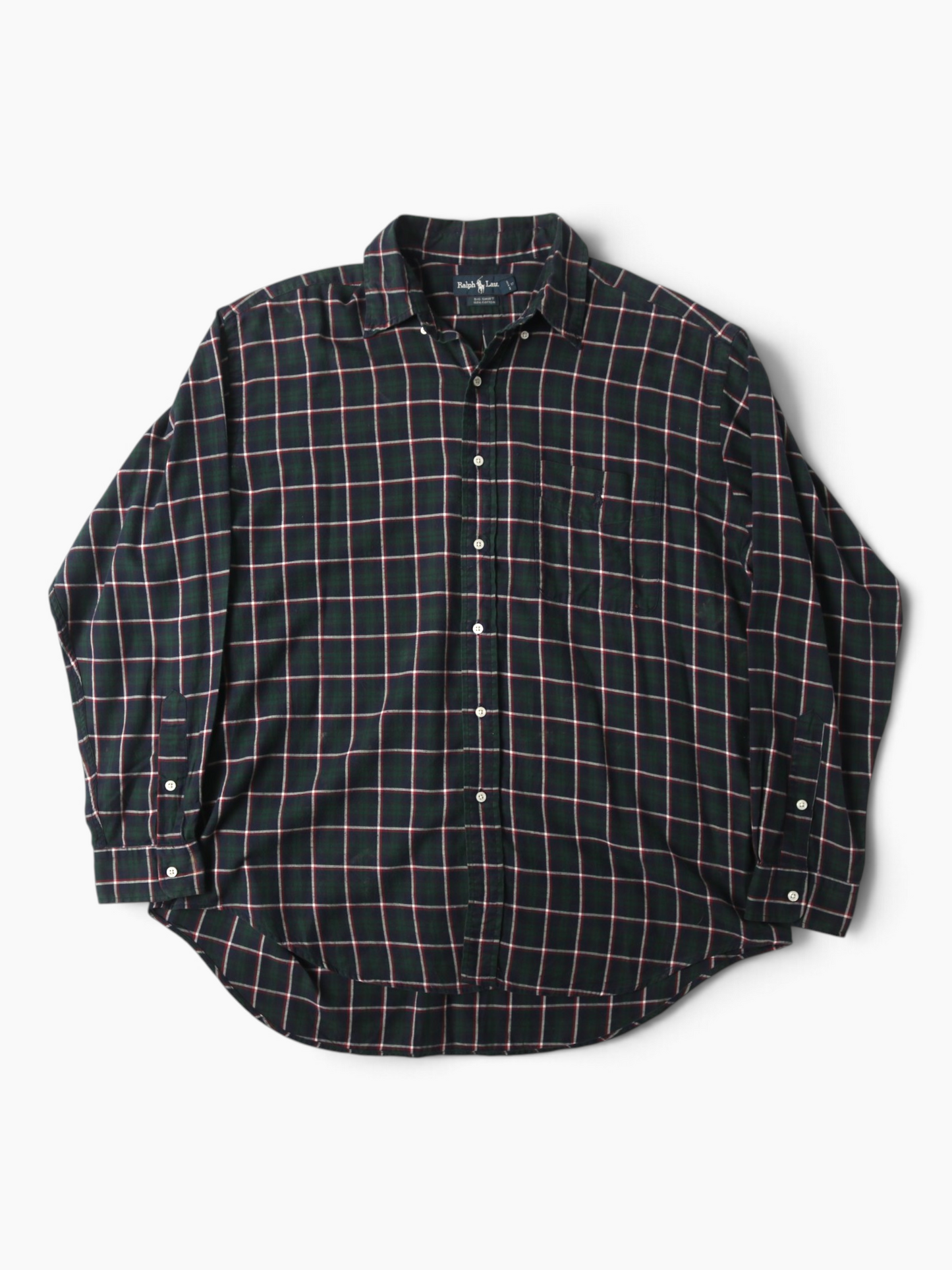 Vintage Shirt - Green Check