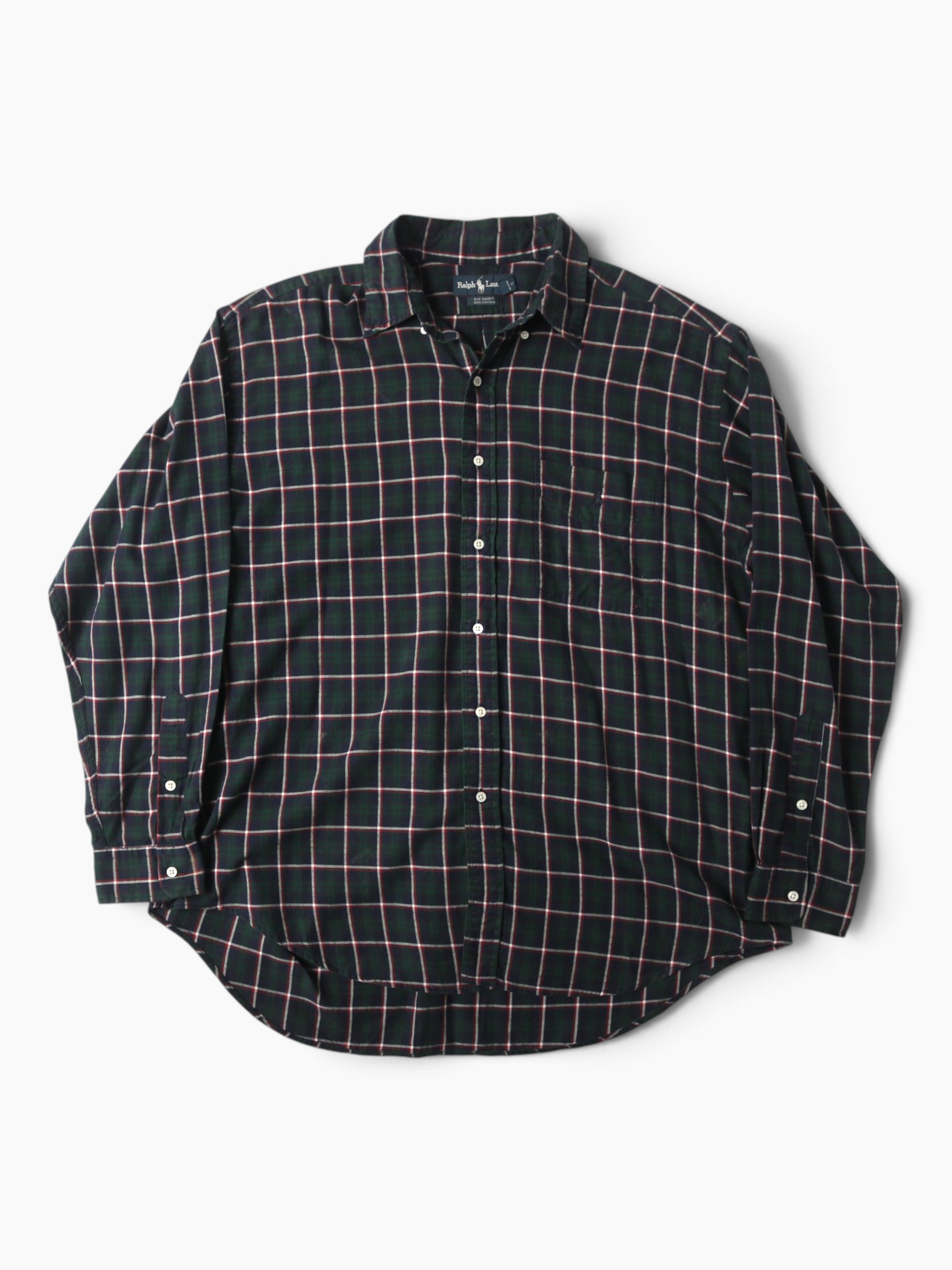 Vintage Shirt - Green Check