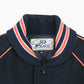 Vintage Varsity 'PIKO' Bomber Jacket - Black