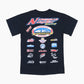Vintage 'Napierville Dragway Racing' T-shirt - Black