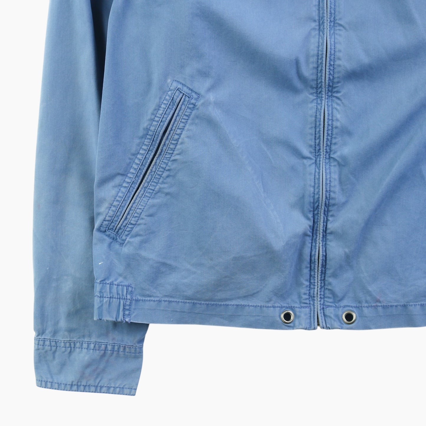 Vintage Hoodie Jacket - Blue