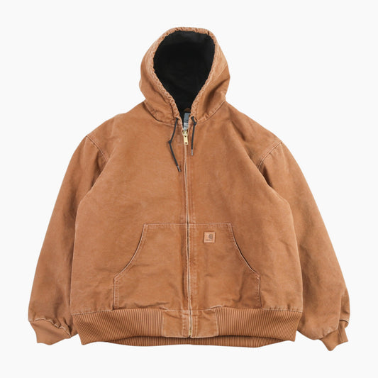 Active Hooded Jacket - Brown