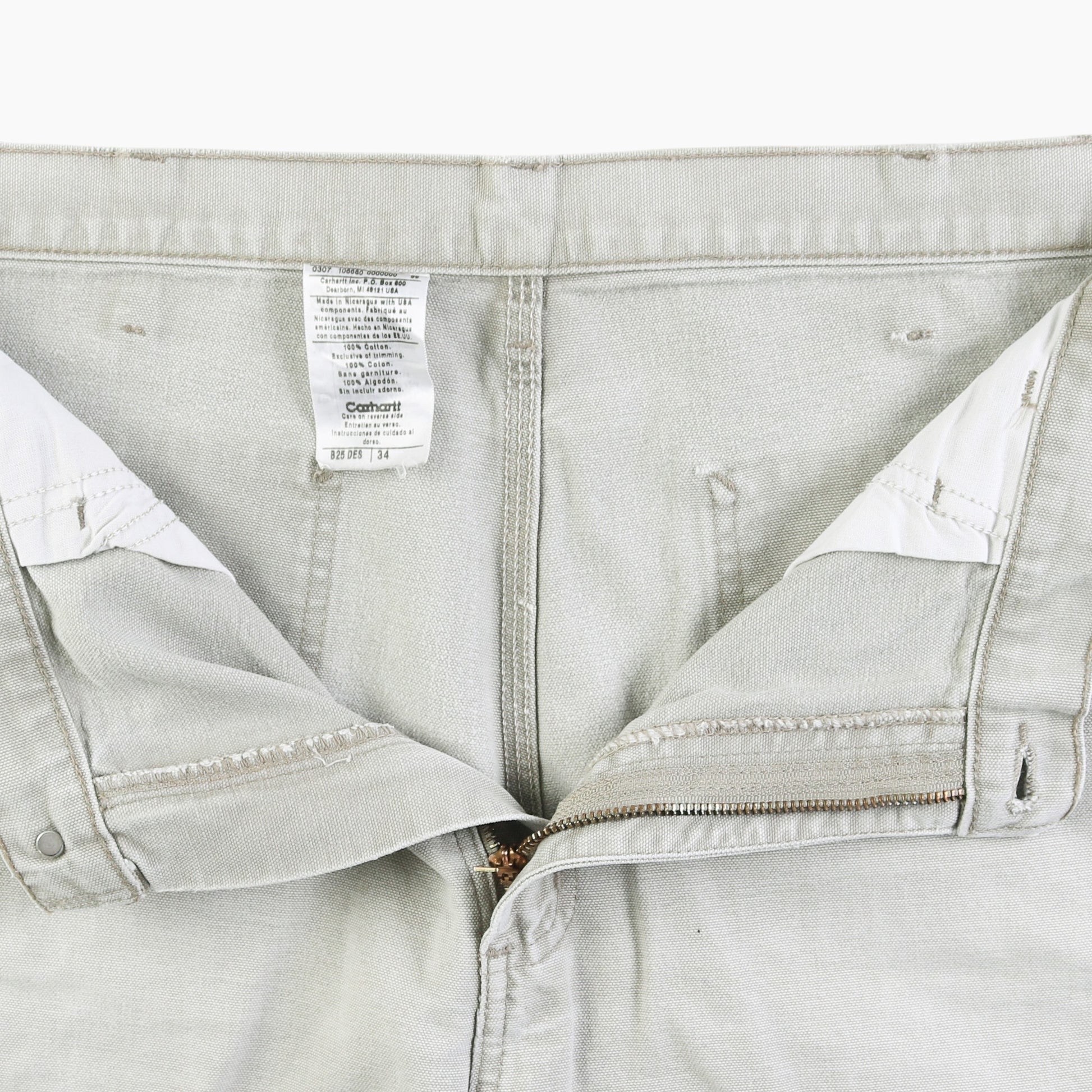 Carpenter Shorts - Stone - 34"