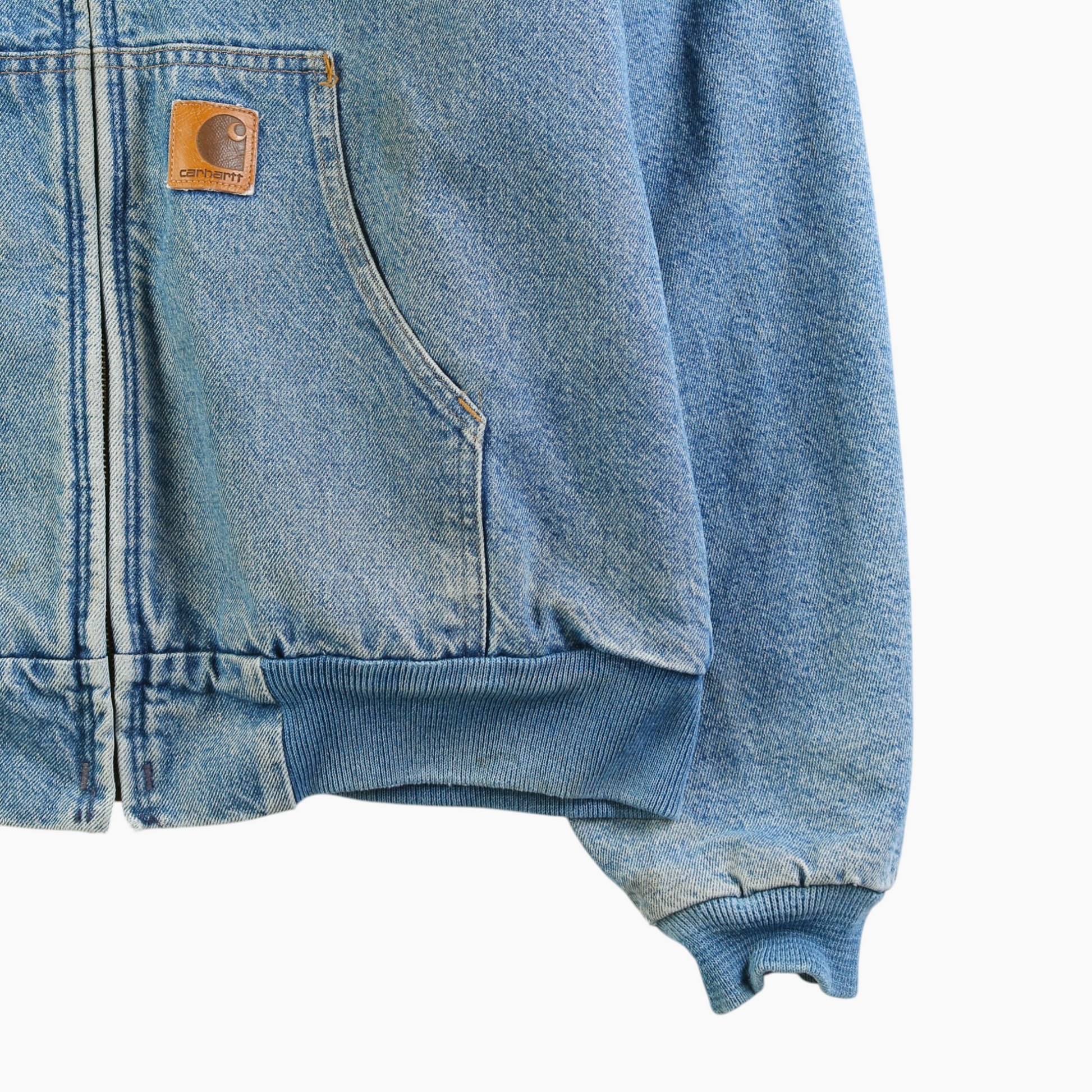 Hooded Active Jacket - Denim