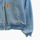 Hooded Active Jacket - Denim