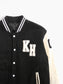 Vintage Varsity 'KH' Bomber Jacket