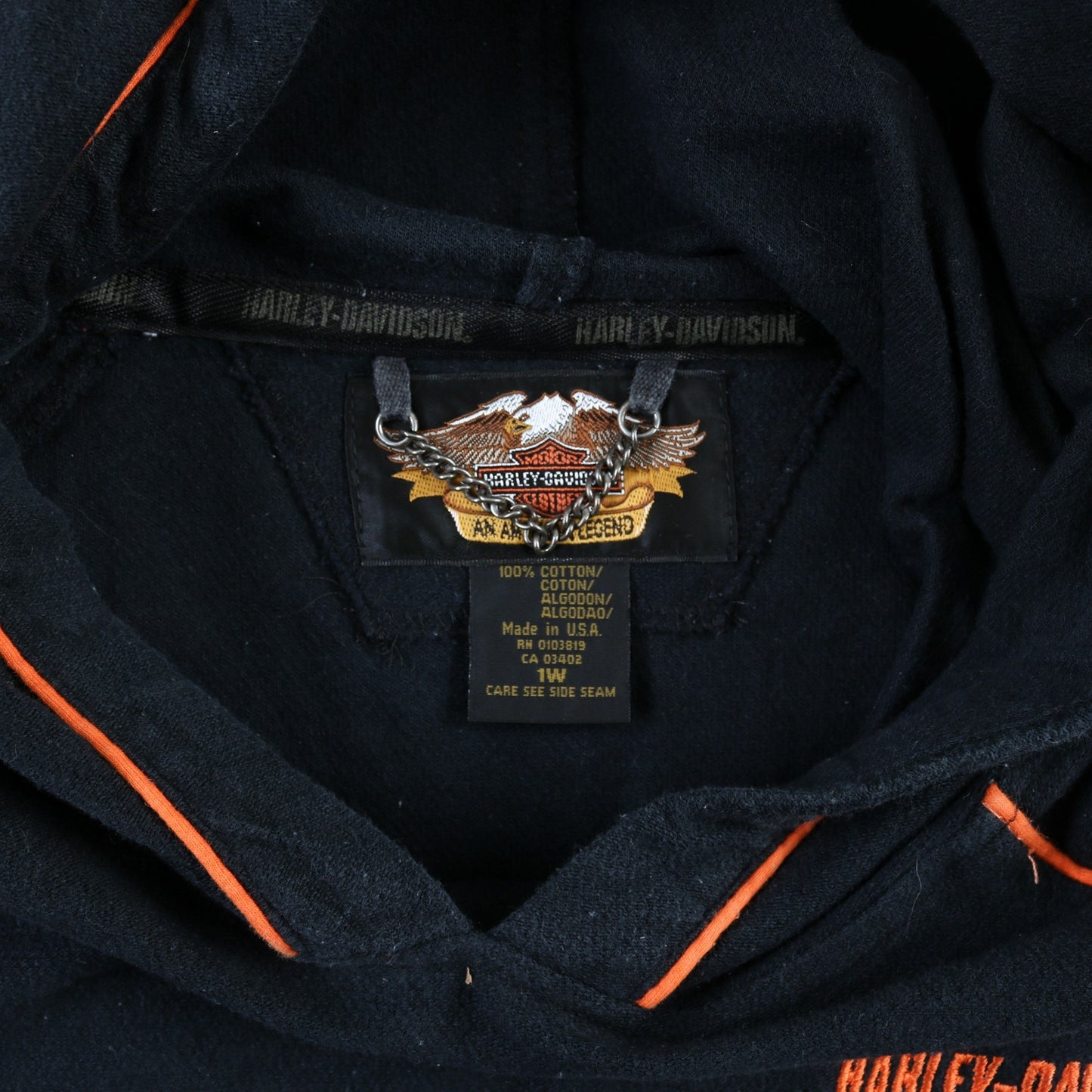 Hooded Sweatshirt - Black