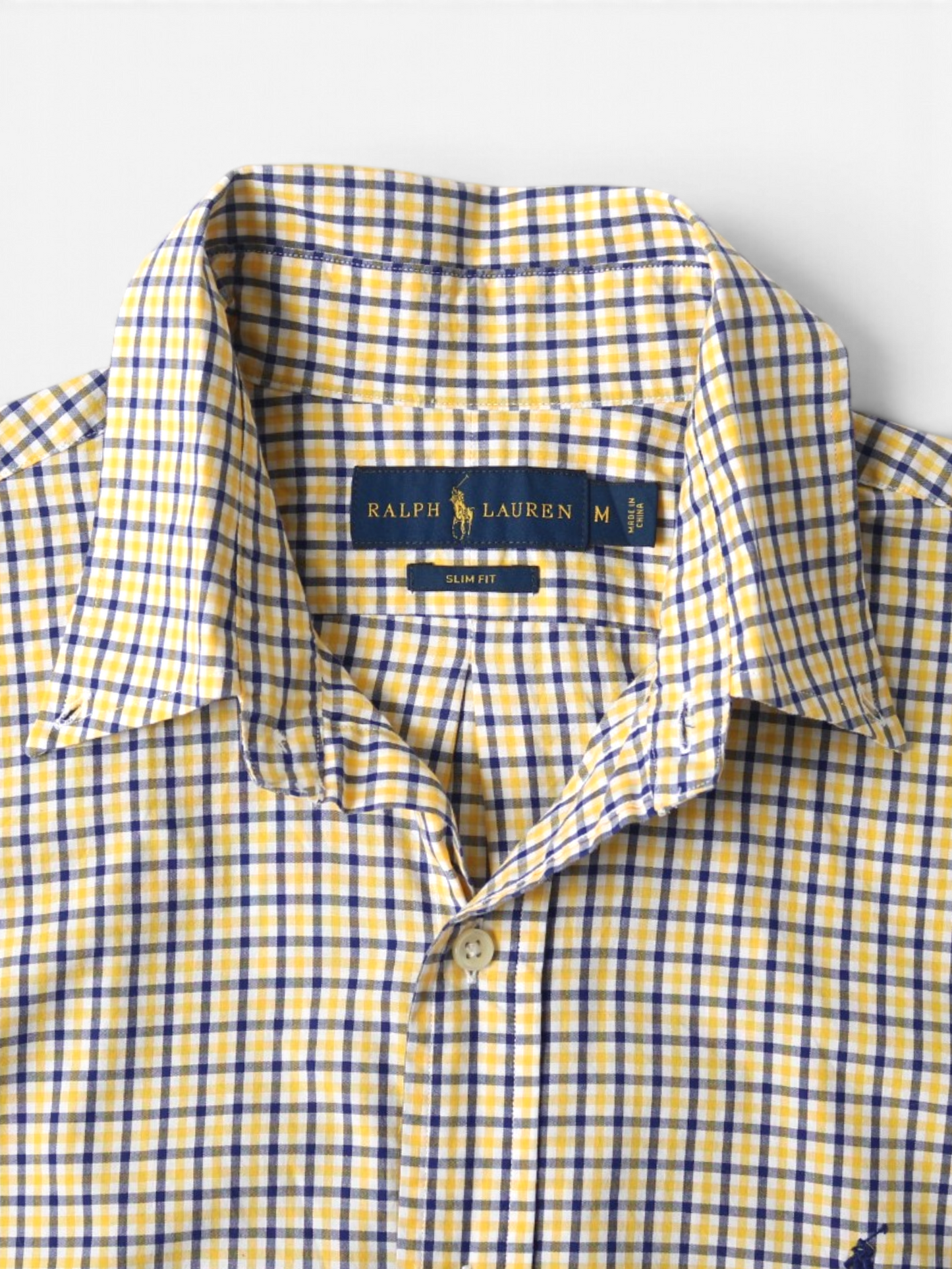 Vintage Shirt - Yellow Check