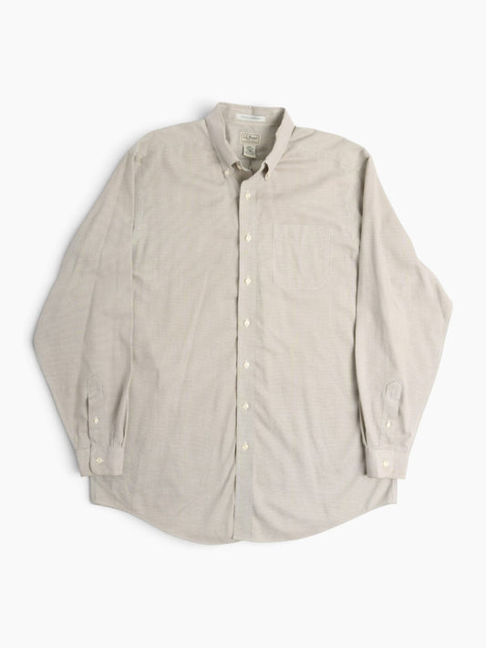 Vintage Shirt - Beige Check