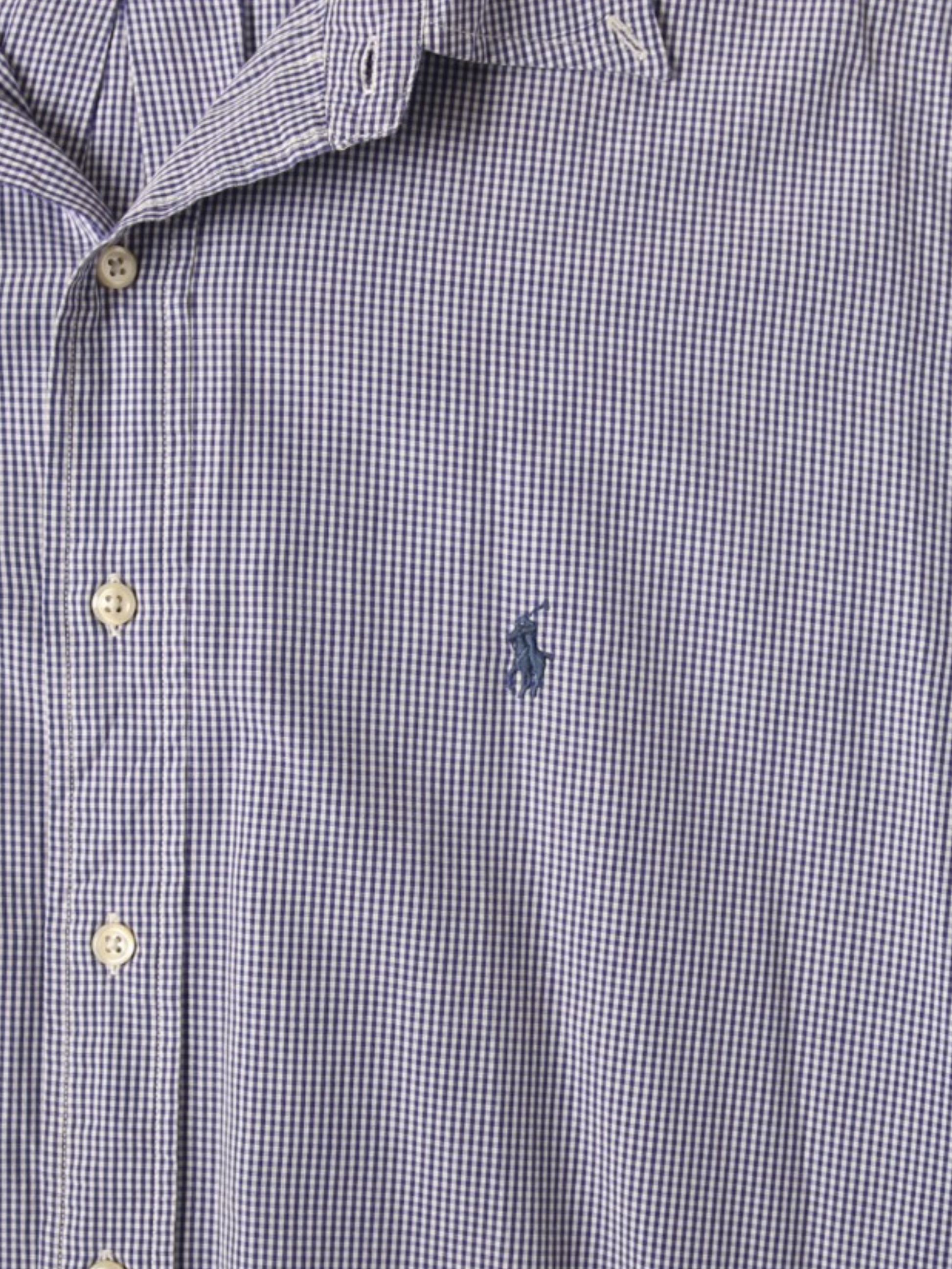 Vintage Shirt - Blue Check
