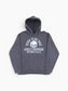 'Born To Be Dead' Hooded Sweatshirt - Grey