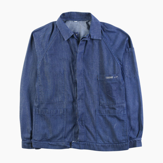 Vintage Chore Jacket - Blue