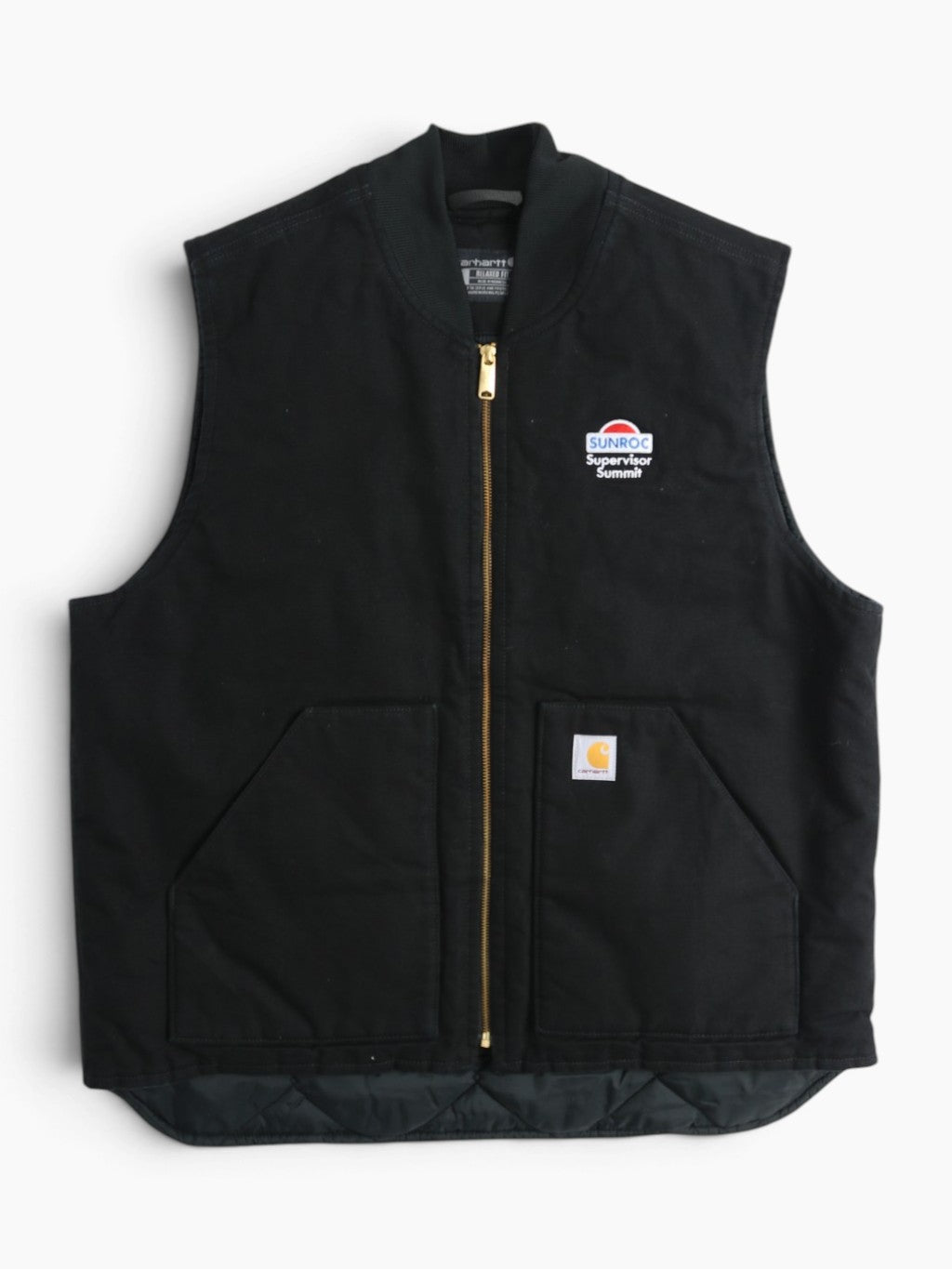 Lined Vest - Black