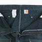 Vintage Double Knee Carpenter Pants - Black - 40/32