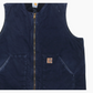 Lined Vest - Navy