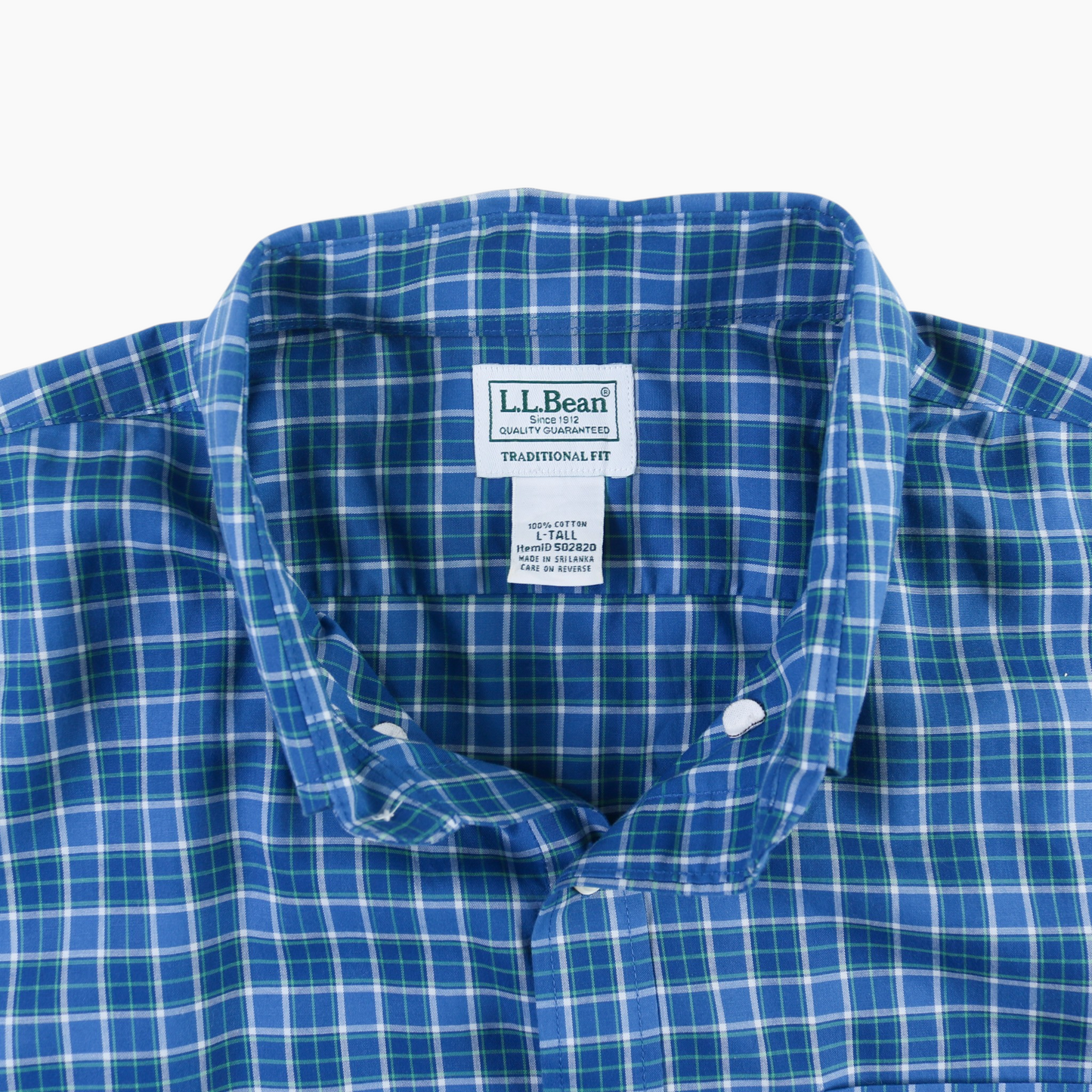 Vintage Shirt - Blue Check