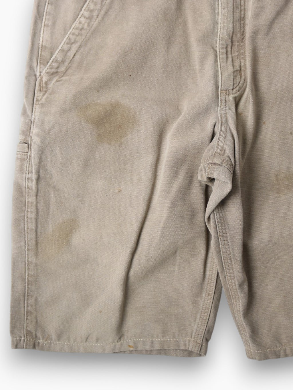 Carpenter Shorts - Beige - 33"