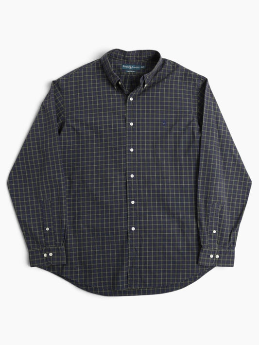 Vintage Shirt - Navy Check