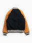 Vintage Varsity 'P' Bomber Jacket - Black