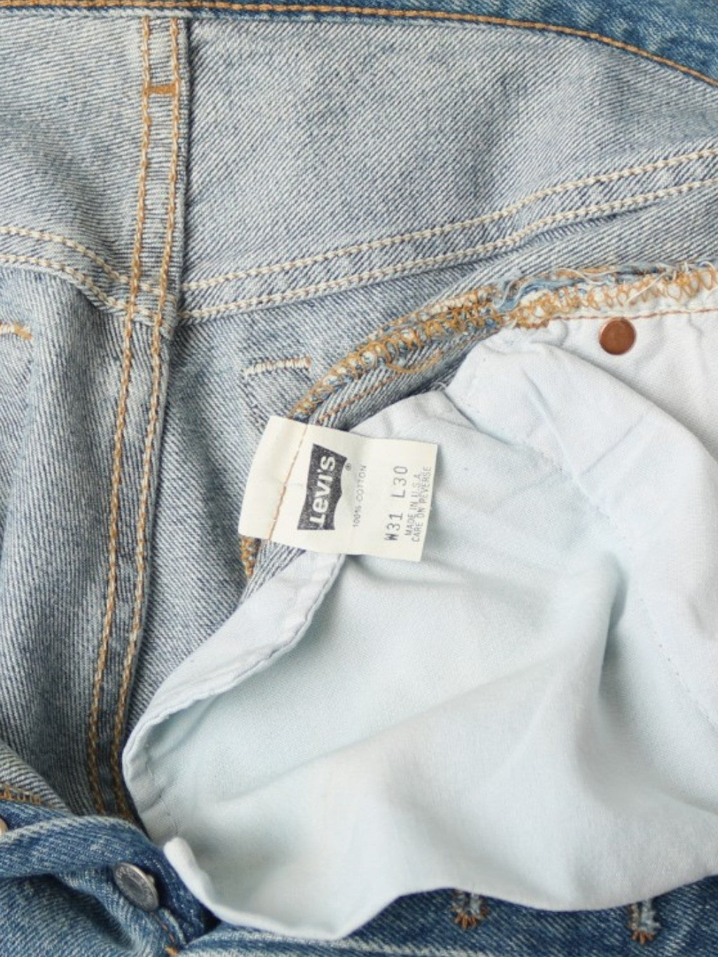 Vintage Made In USA 501 Jeans - 31/30