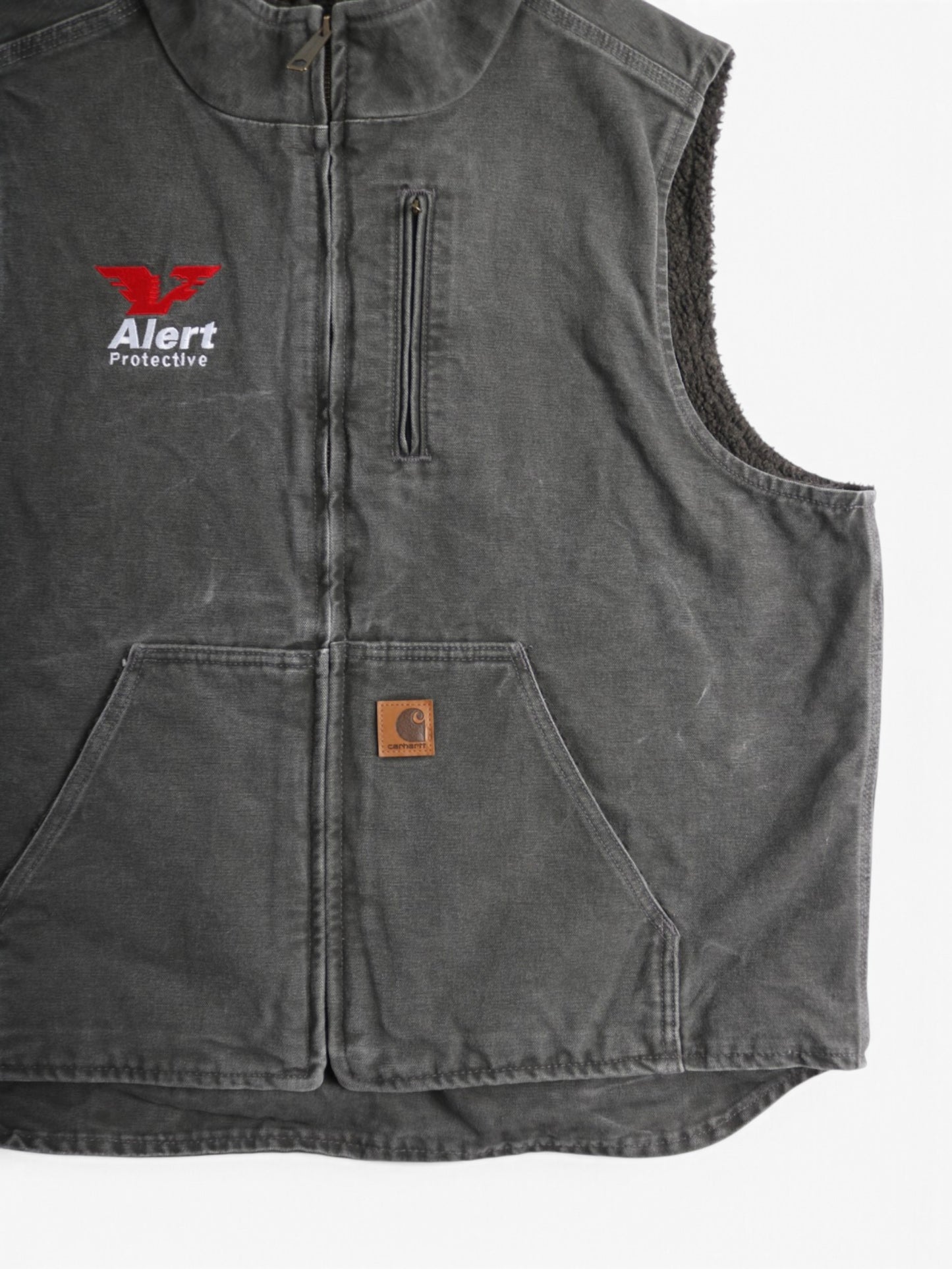 Lined Vest - Grey