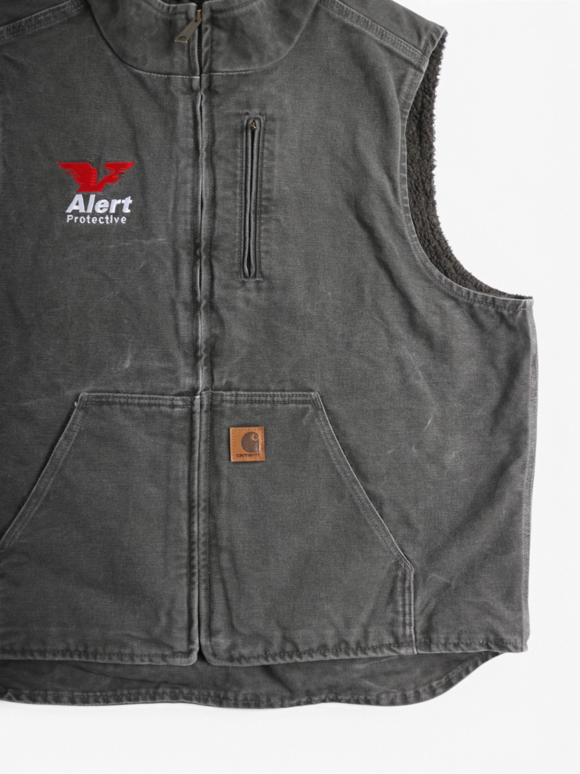 Lined Vest - Grey