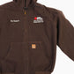 Active Hooded Jacket - Brown