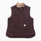 Lined Vest - Brown