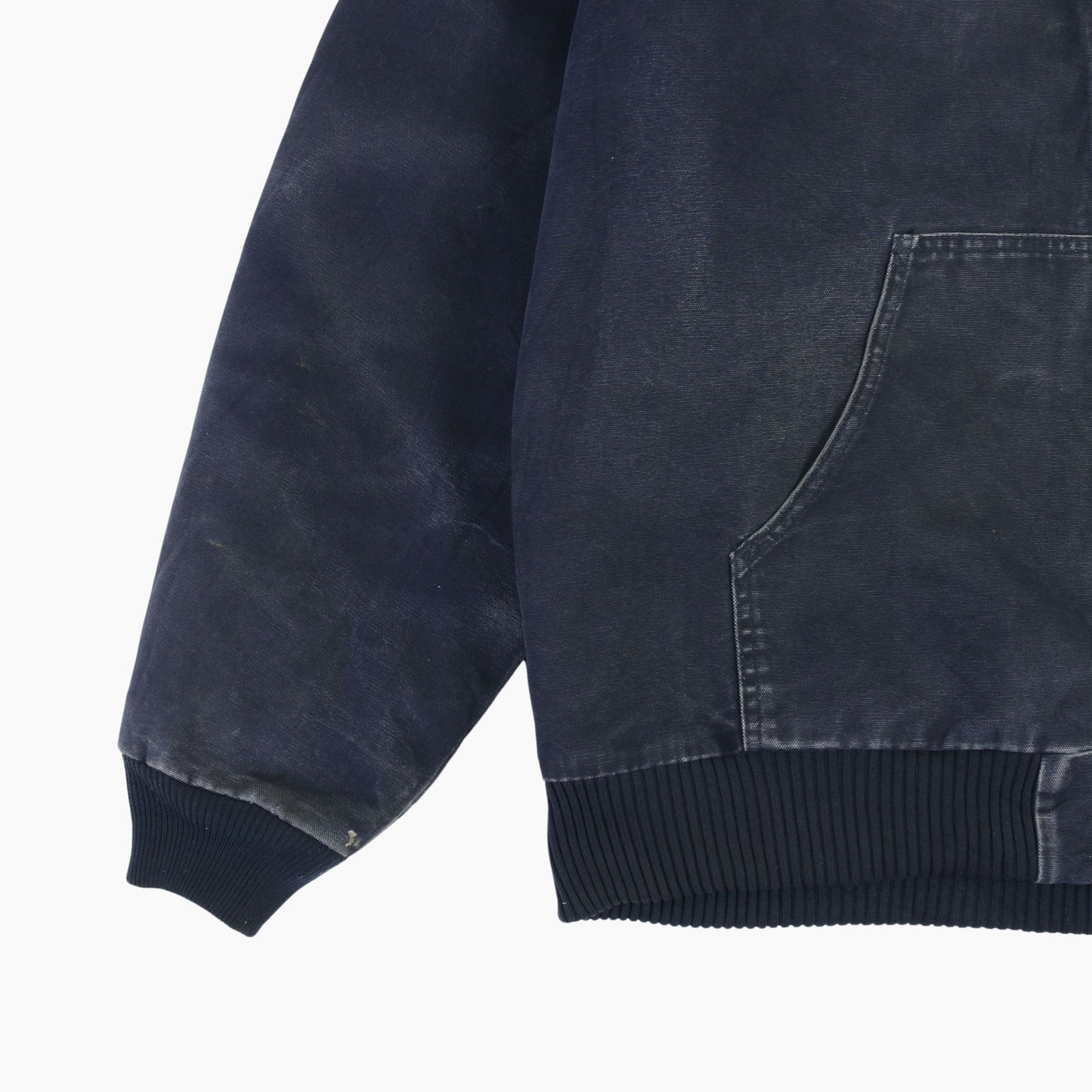 Active Hooded Jacket - Washed Navy