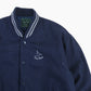 Vintage Varsity 'Troy Bros' Bomber Jacket - Navy