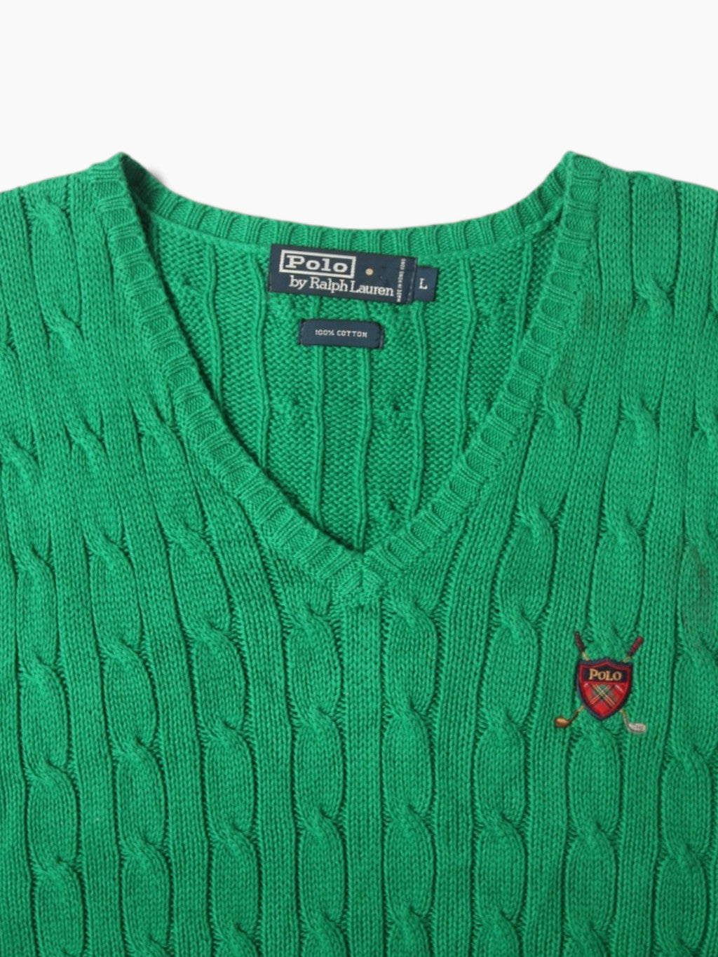 Polo Golf Cable Knit Vest
