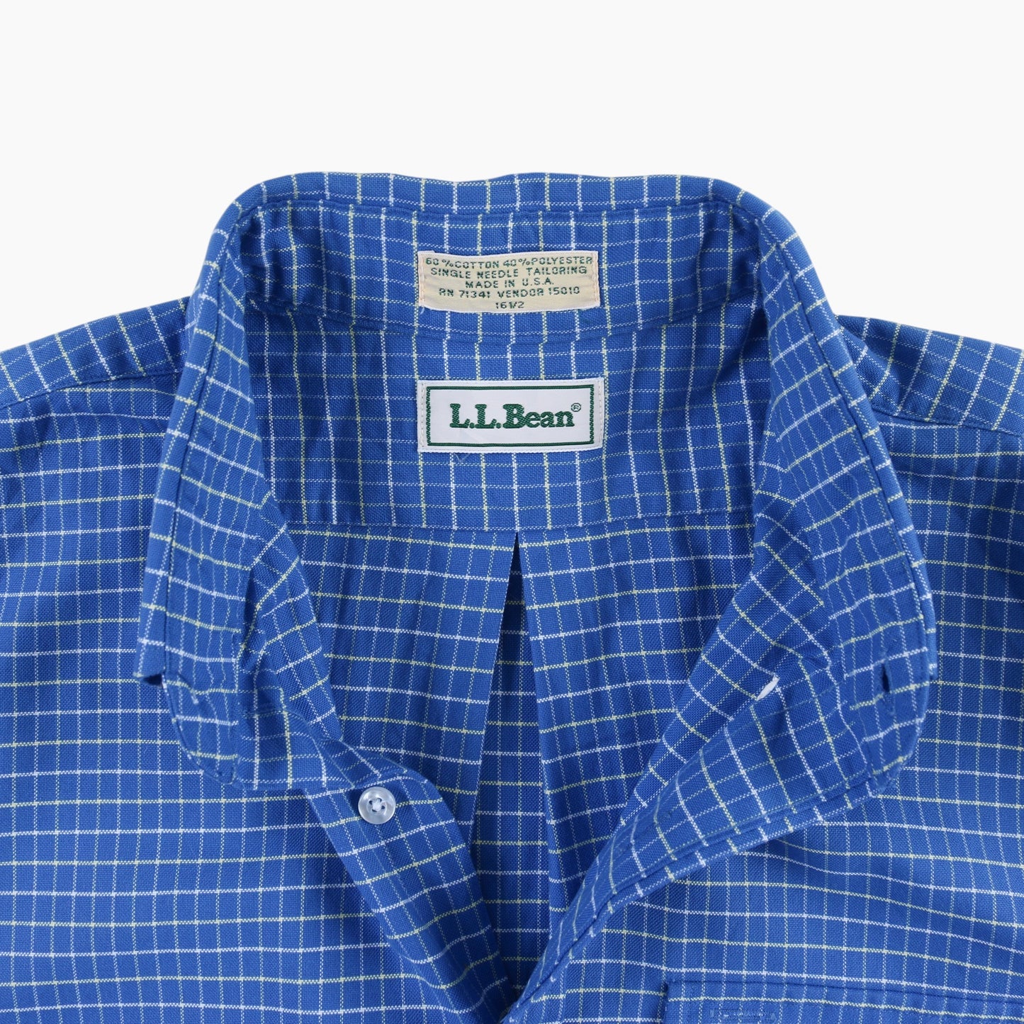 Vintage Shirt - Blue Check
