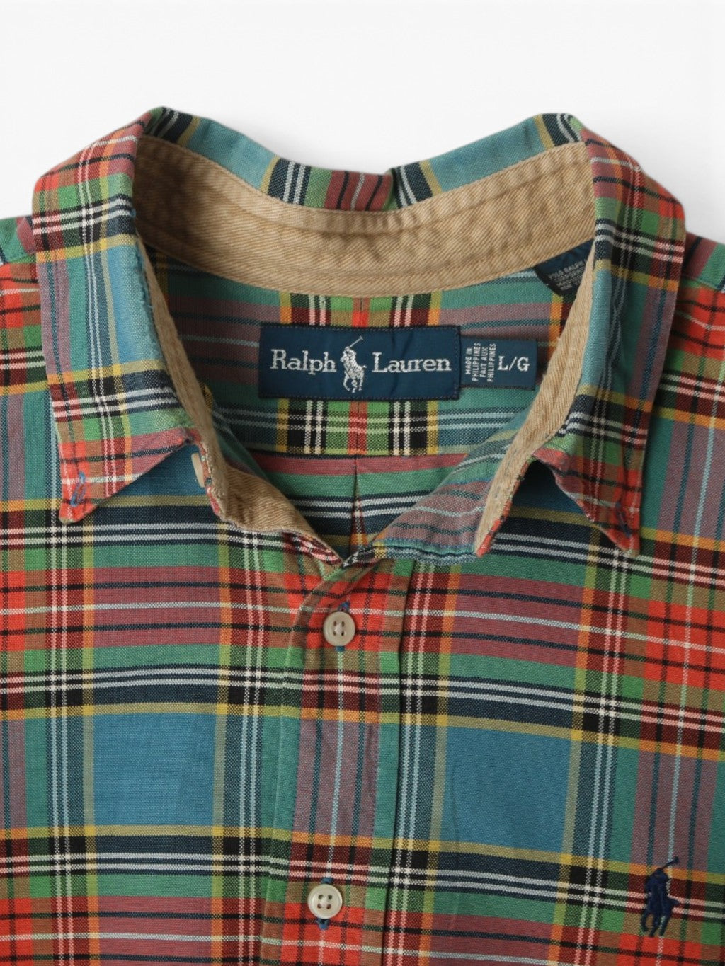 Vintage Shirt - Blue Check