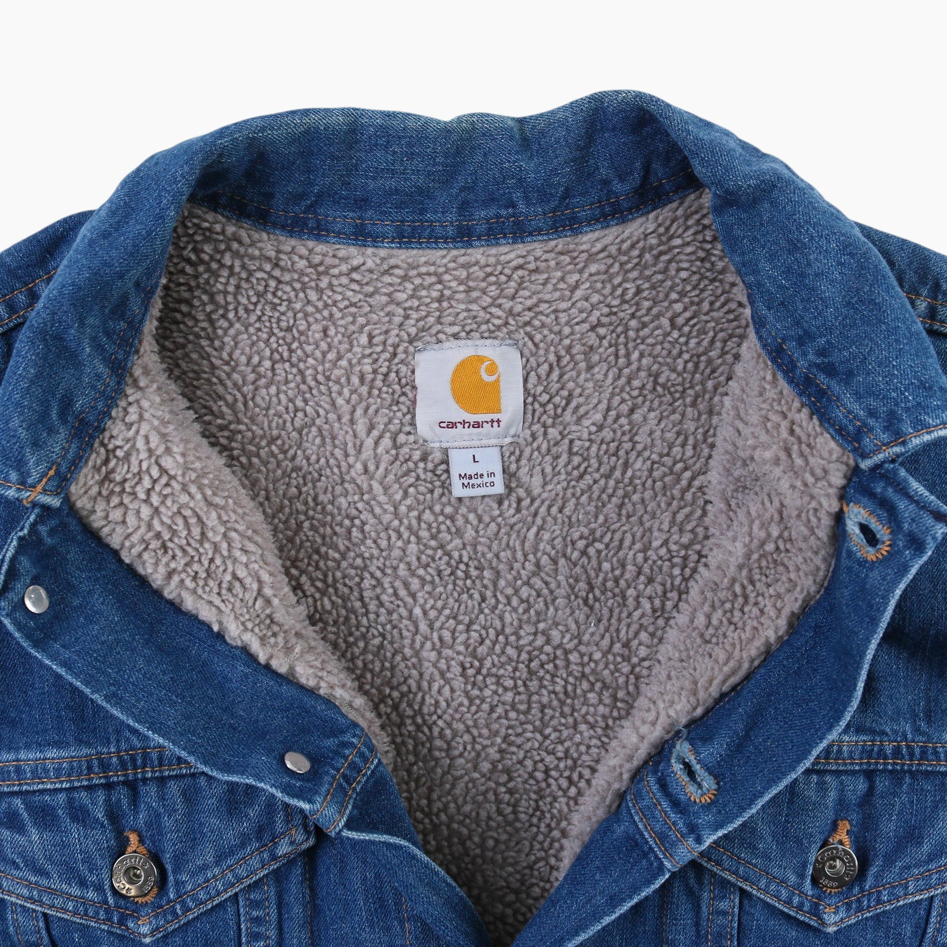 Lined Vest - Denim