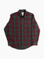 Vintage Flannel Shirt - Red Check